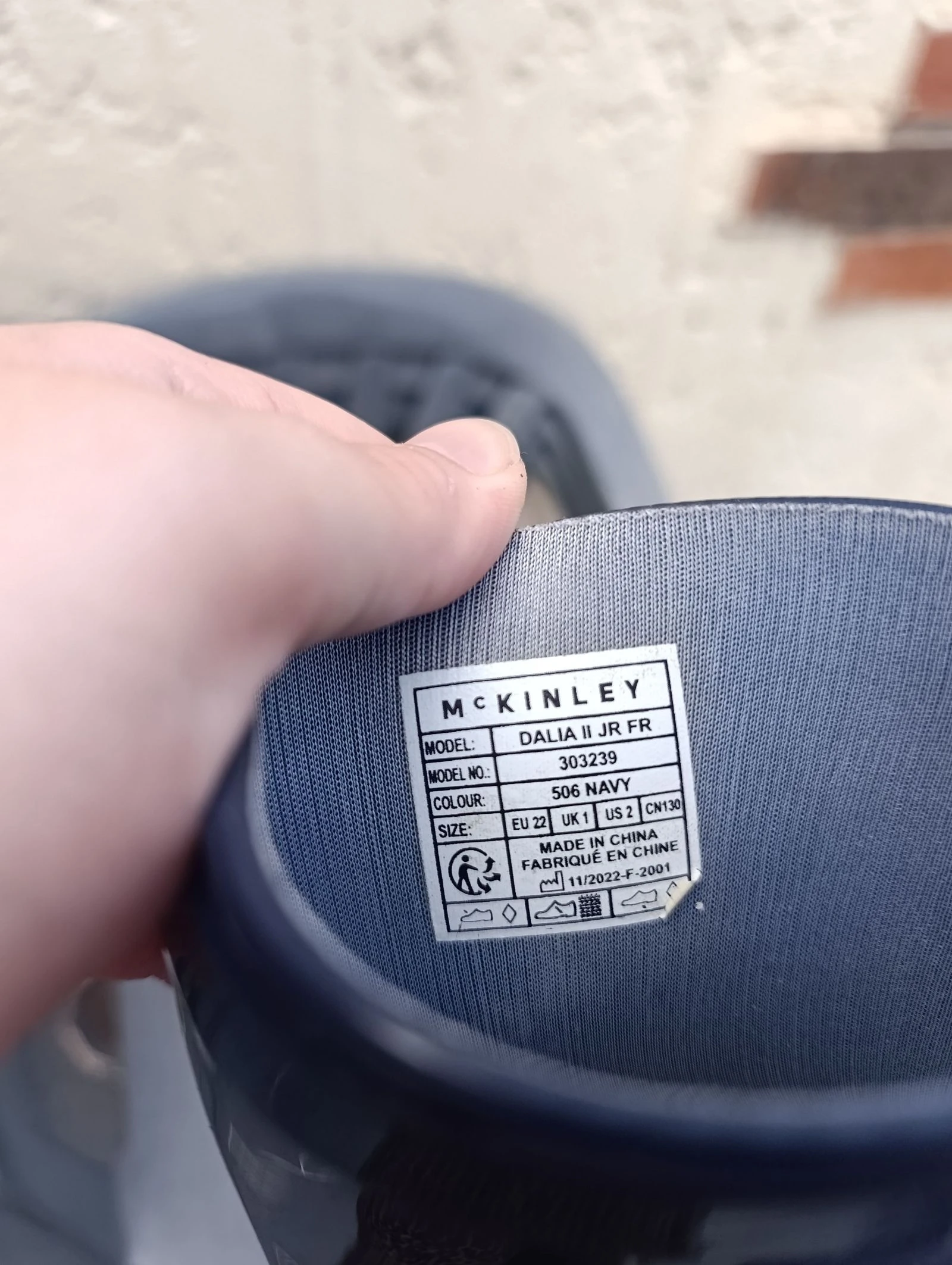 Size 22 rain boot – photo 4